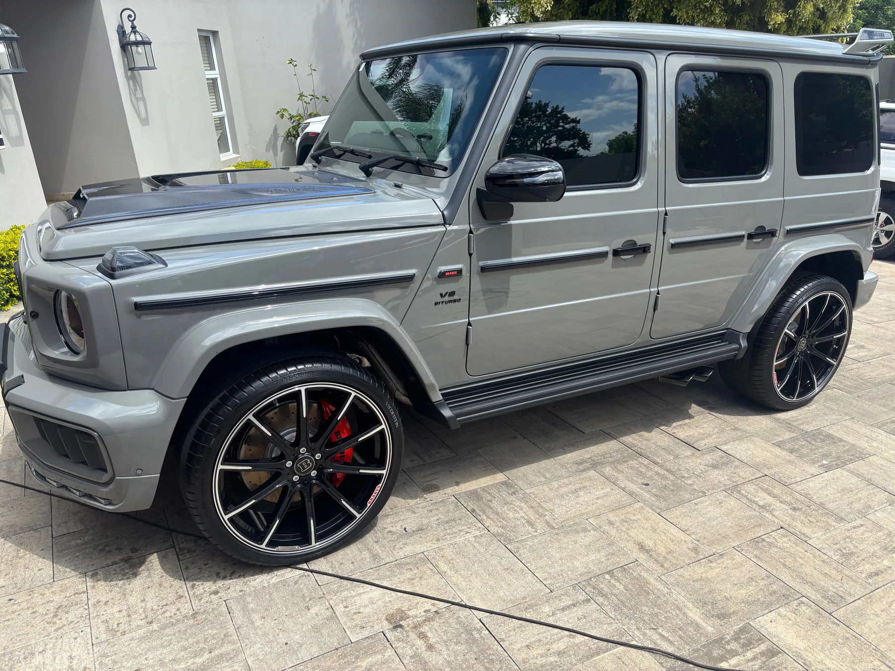 Mercedes G-Wagon after exterior detailing